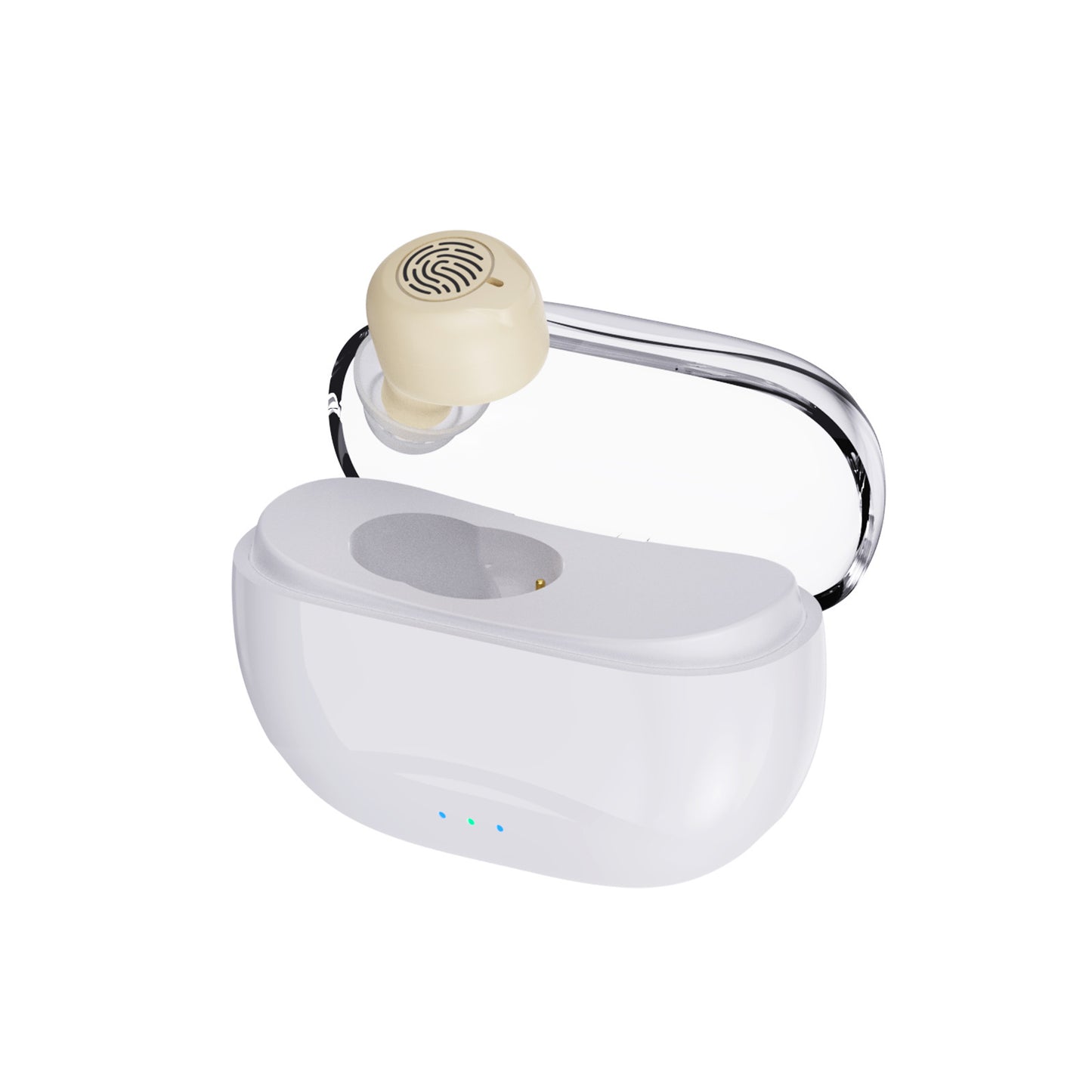 Smart Hörgerät (Single Unit) für Senioren – Wiederaufladbar & nahezu unsichtbar