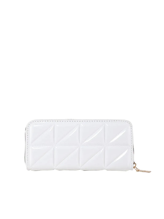 Einfarbige Geldbörse aus PU-Leder.