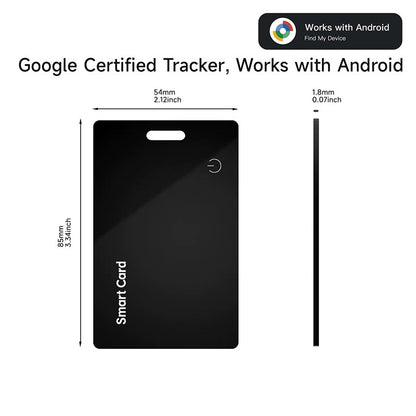 Ultradünne Anti-Loss Tracking Card – Kabellos ladbar & Ortungshelfer