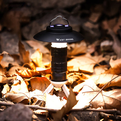 Outdoor-Campinglampe im Leuchtturm-Design – LED-Haushalts- & Zeltlampe – tragbare Notfallleuchte mit Magnetbefestigung