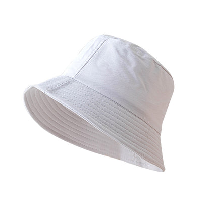 Lässiger, vielseitiger Trend-Bucket-Hat – schwarzer Fischerhut, faltbar, Sonnenschutz