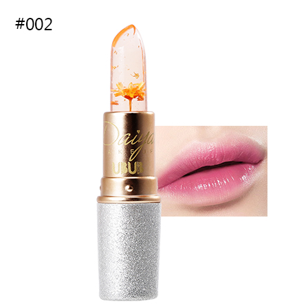 UBUB Jelly Lipstick – Feuchtigkeitsspendender Lipstick in Nude-Look (wasserfest, langanhaltend) | Pink & Orange