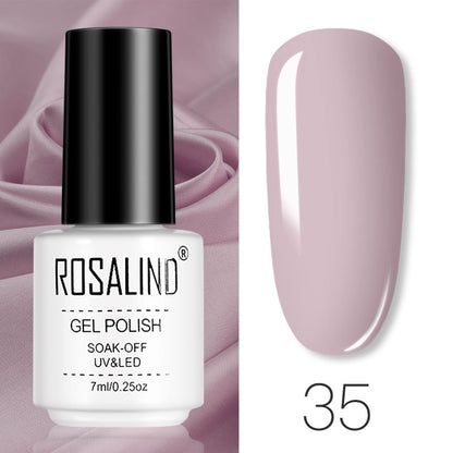 ROSALIND Gel Polish Set – Semi-Permanent UV/LED Gel Nagellack + Top Coat (Soak Off) | Maniküre & Nail Art