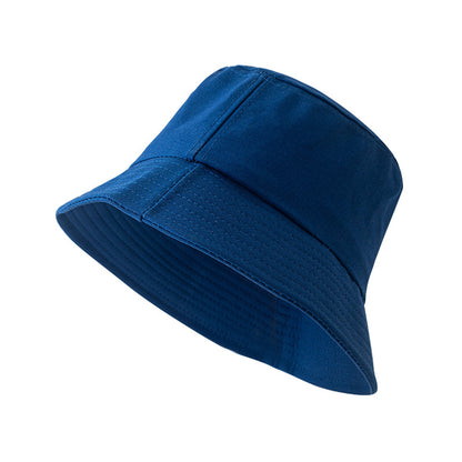 Lässiger, vielseitiger Trend-Bucket-Hat – schwarzer Fischerhut, faltbar, Sonnenschutz