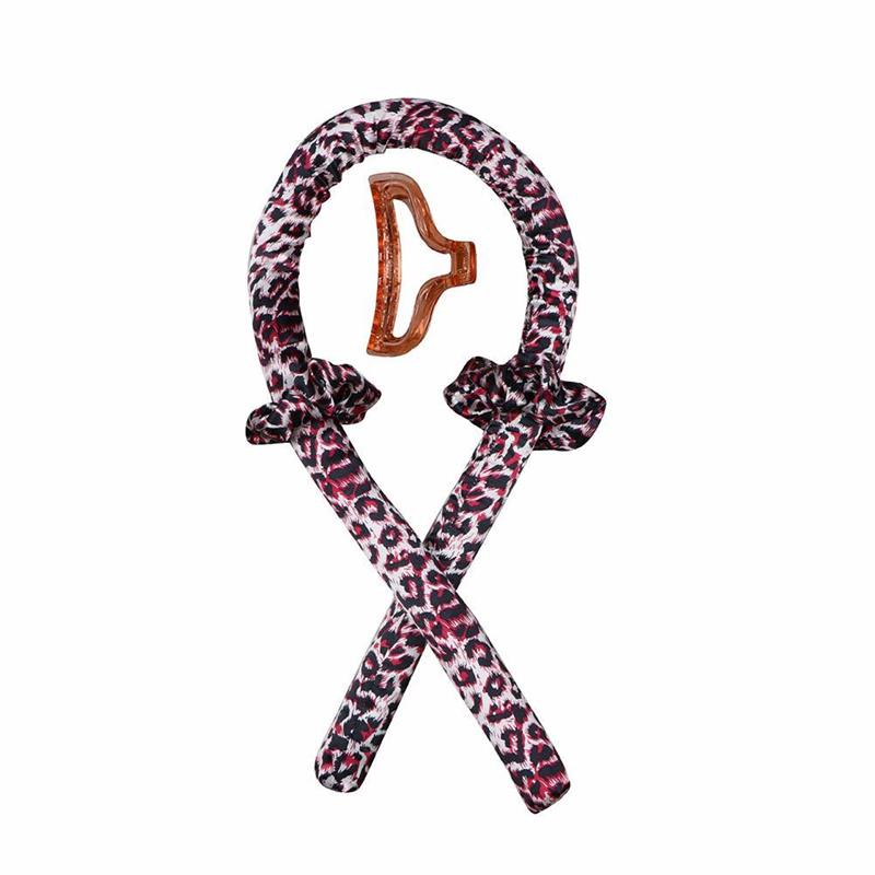 Lockenband ohne Hitze (Heatless Curling Rod Headband) – Haarband/Lockenstab zum Locken ohne Wärme, mit Ribbon-Haarrollern; weiches Schlaf-Haarband