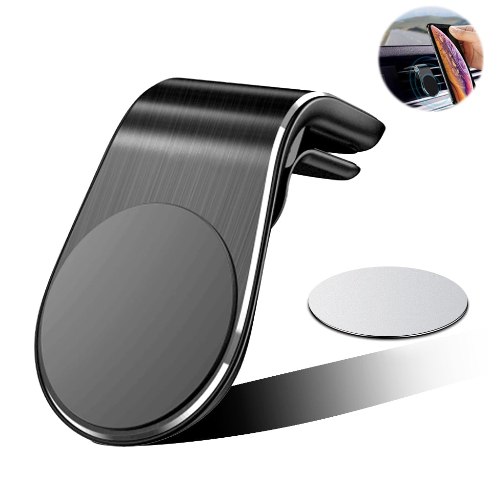 Auto-Handyhalterung für iPhone – magnetische Smartphone-Halterung fürs Auto; Handy-Ständer/Mobilgerätehalter für Tablets und Smartphones.