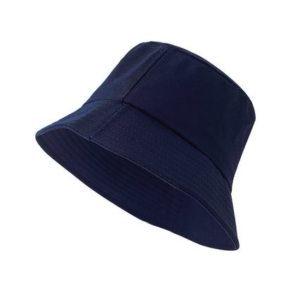 Lässiger, vielseitiger Trend-Bucket-Hat – schwarzer Fischerhut, faltbar, Sonnenschutz