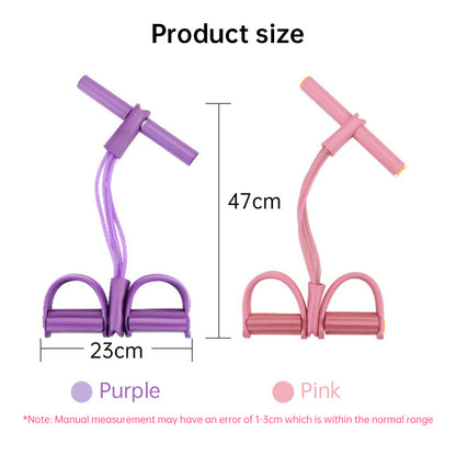 6-in-1 Multifunktionales Widerstandsband-Set für Ganzkörpertraining.