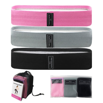 Widerstandsband / Fitnessband für Körperformung – ideal für Kniebeugen, Hip-Training (Po-Training), Yoga und Fitness; Stretch- und Resistance-Band.