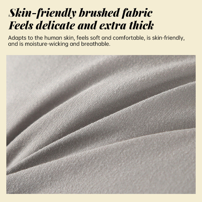 Flauschige, warme Rückenlehne aus Feder-Baumwolle – klassisches, einfarbiges gebürstetes dreieckiges Bett-Rückenkissen