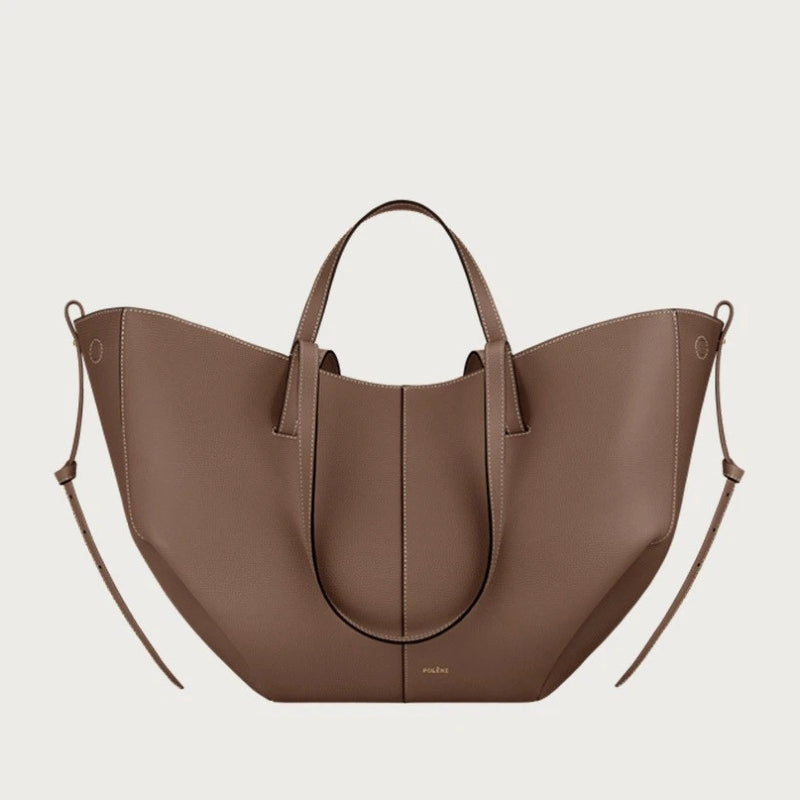 Leder-Beuteltasche / Bucket Bag – Handtasche