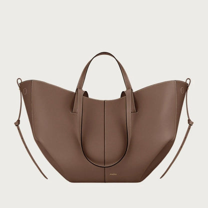 Leder-Beuteltasche / Bucket Bag – Handtasche