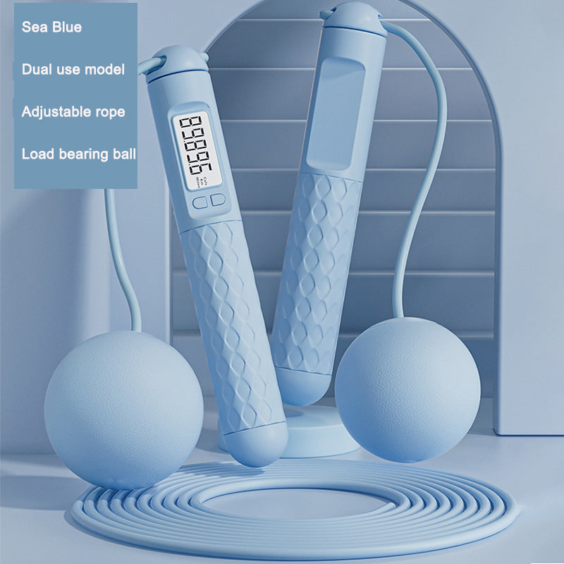 Fitness-Springseil für Training und Gewichtsabnahme – mit Zählfunktion; ideal für Erwachsene zum gezielten Ausdauer- und Fatburn-Workout.