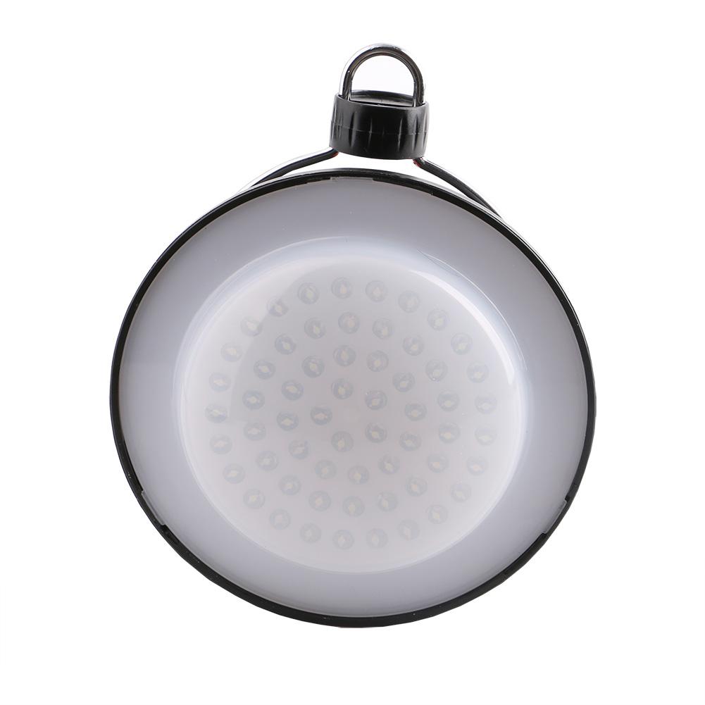 Outdoor-Campinglampe / Notfallleuchte mit 60 LEDs – tragbar – für AAA- oder 18650-Akku