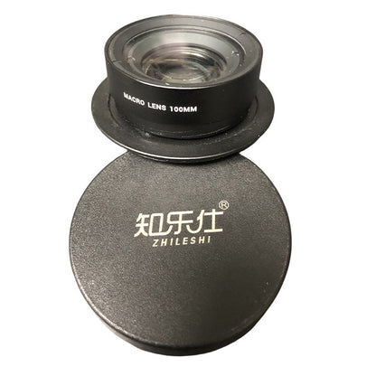 Makroobjektiv für Smartphone-Fotografie – Close-up-/Nahaufnahme-Zubehör für feine Details und Texturen; mit Fülllicht, geeignet auch für Oral-/Zahnfotografie.