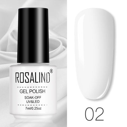 ROSALIND Gel Polish Set – Semi-Permanent UV/LED Gel Nagellack + Top Coat (Soak Off) | Maniküre & Nail Art