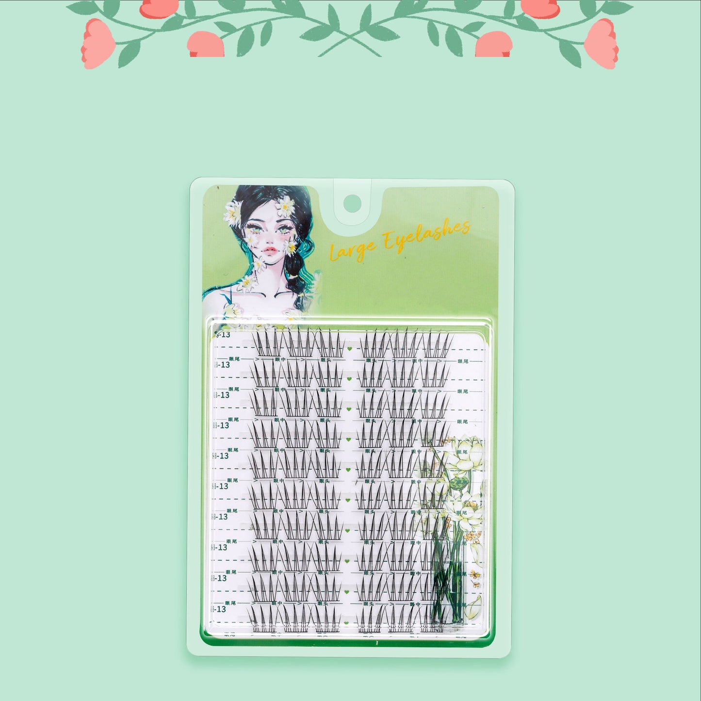 Sunflower Comics „Pure Desire“ – Künstliche Wimpern im natürlichen Thick-Look (Segment-Set)