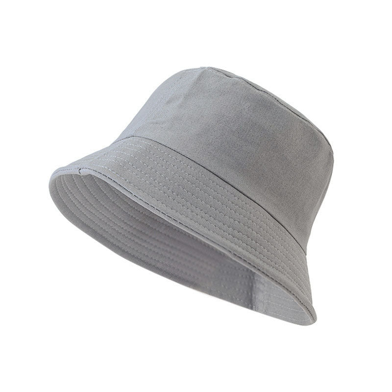 Lässiger, vielseitiger Trend-Bucket-Hat – schwarzer Fischerhut, faltbar, Sonnenschutz