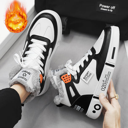 Gefütterte Herren-Winterschuhe – wasserdicht & rutschfest