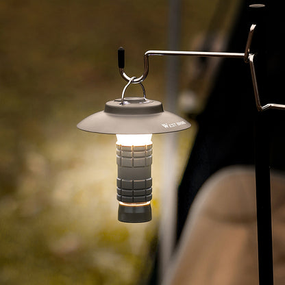 Outdoor-Campinglampe im Leuchtturm-Design – LED-Haushalts- & Zeltlampe – tragbare Notfallleuchte mit Magnetbefestigung