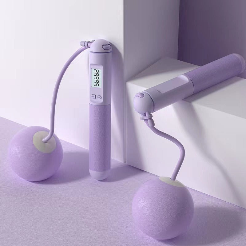 Fitness-Springseil für Training und Gewichtsabnahme – mit Zählfunktion; ideal für Erwachsene zum gezielten Ausdauer- und Fatburn-Workout.