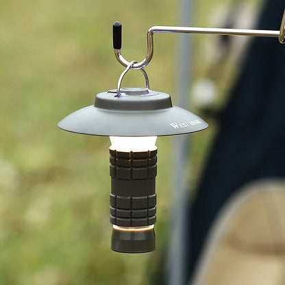 Outdoor-Campinglampe im Leuchtturm-Design – LED-Haushalts- & Zeltlampe – tragbare Notfallleuchte mit Magnetbefestigung