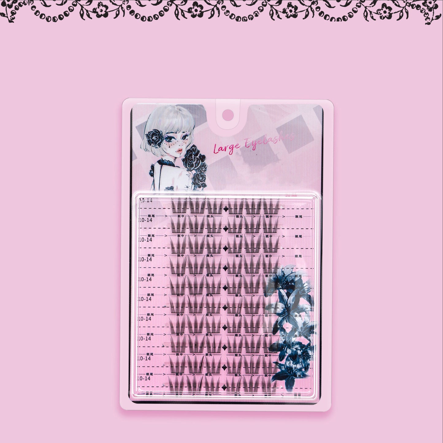 Sunflower Comics „Pure Desire“ – Künstliche Wimpern im natürlichen Thick-Look (Segment-Set)