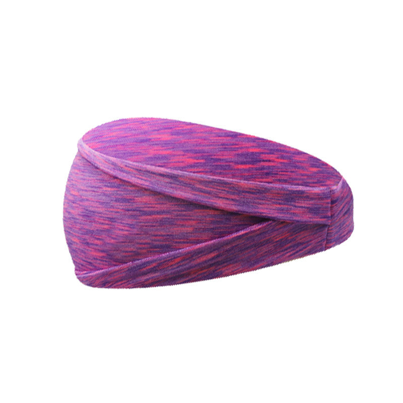 Breites Sport-Stirnband zur Schweißaufnahme – für Laufen, für Männer.