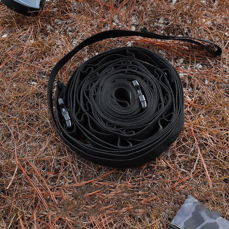 Verstellbare Camping-Wäscheleine fürs Zelt – Aufbewahrungs-/Hängeleine mit 19 Haken