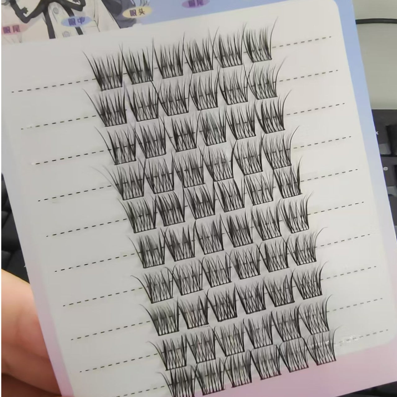 Sunflower Comics „Pure Desire“ – Künstliche Wimpern im natürlichen Thick-Look (Segment-Set)