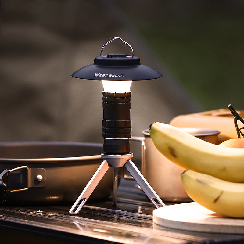 Outdoor-Campinglampe im Leuchtturm-Design – LED-Haushalts- & Zeltlampe – tragbare Notfallleuchte mit Magnetbefestigung