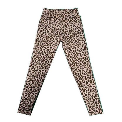 Damen High-Waist Leggings für Herbst & Winter – warme Yoga-Leggings mit Fleece/Velours-Futter, extra dick, mit Lammwoll-Anteil (Lamb Wool Look)