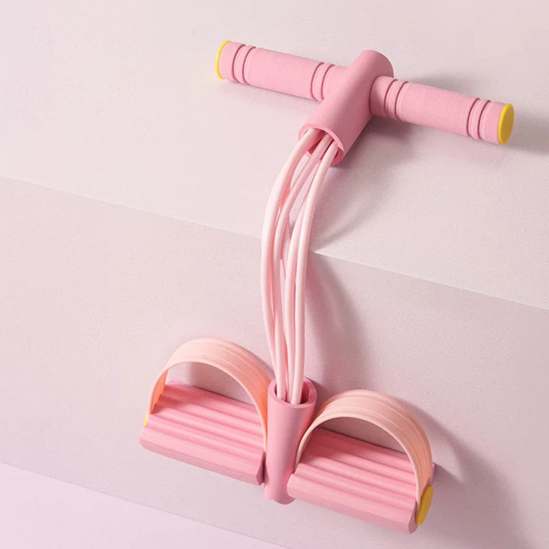 6-in-1 Multifunktionales Widerstandsband-Set für Ganzkörpertraining.