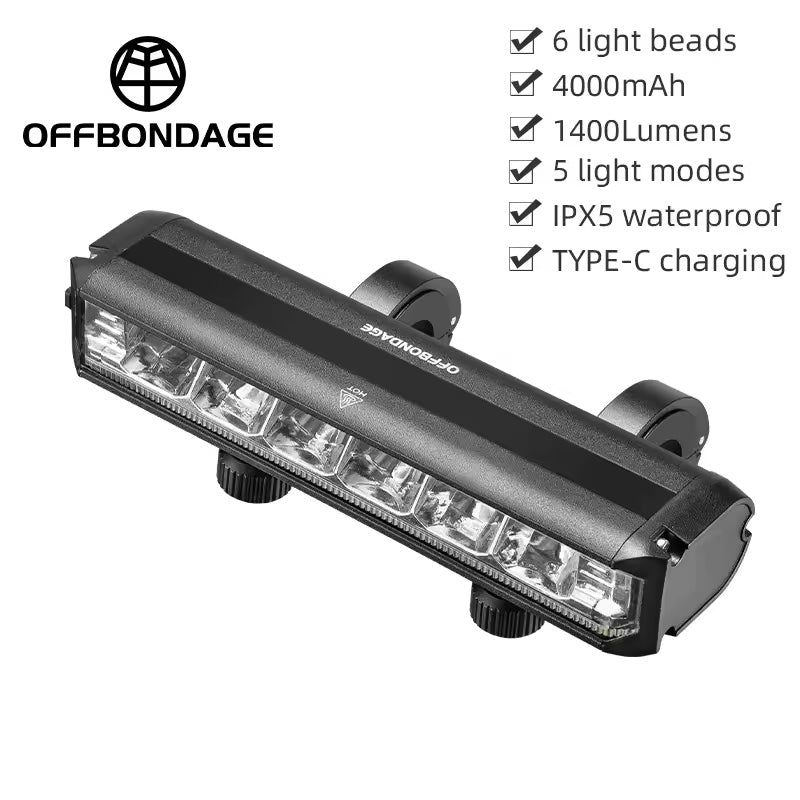 Wasserdichtes Scooter-/Fahrradlicht mit hoher Kapazität