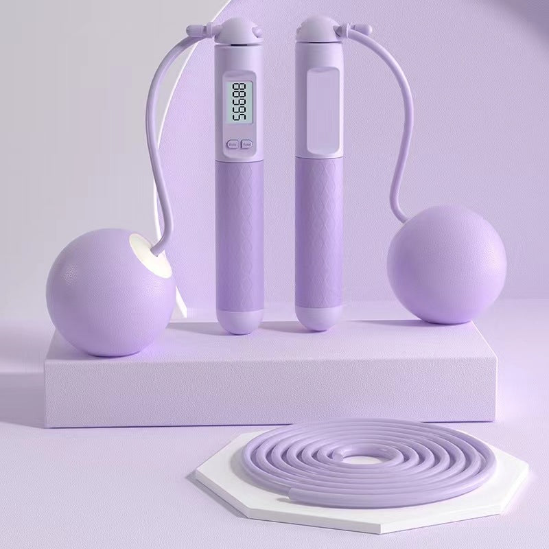 Fitness-Springseil für Training und Gewichtsabnahme – mit Zählfunktion; ideal für Erwachsene zum gezielten Ausdauer- und Fatburn-Workout.