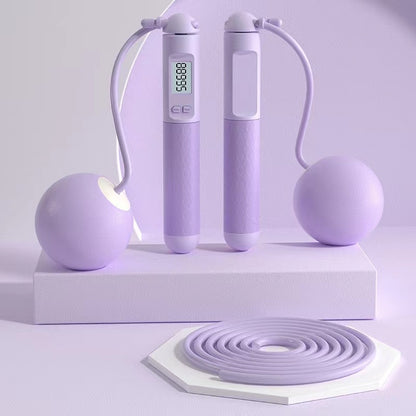 Fitness-Springseil für Training und Gewichtsabnahme – mit Zählfunktion; ideal für Erwachsene zum gezielten Ausdauer- und Fatburn-Workout.