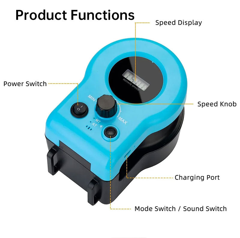 Automatisches/Fernbedienungs-Katzenspielzeug – interaktives Trainingsrad für Katzen mit einstellbarer Geschwindigkeit; simuliertes Jagdspielzeug für Wohnungskatzen.