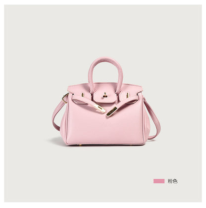 Vegan Leather Tote Bag für Damen – PU-Handtasche mit Top Handle, Luxus-Look