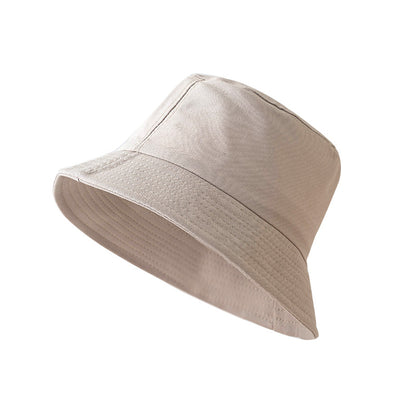 Lässiger, vielseitiger Trend-Bucket-Hat – schwarzer Fischerhut, faltbar, Sonnenschutz