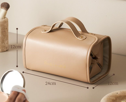 Faltbare Kosmetiktasche – große Kapazität, wasserdicht, Reise Kulturbeutel & Make-up Organizer