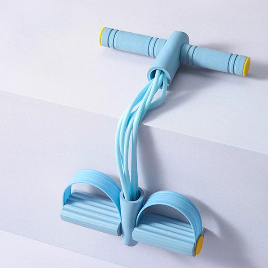 6-in-1 Multifunktionales Widerstandsband-Set für Ganzkörpertraining.