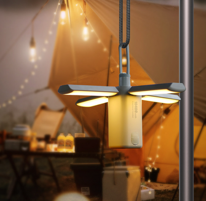 Outdoor-Campinglampe für Berge & Zelt – lange Akkulaufzeit – multifunktionale Taschenlampe – tragbar, für Markise/Canopy