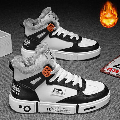 Gefütterte Herren-Winterschuhe – wasserdicht & rutschfest