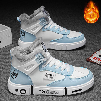 Gefütterte Herren-Winterschuhe – wasserdicht & rutschfest