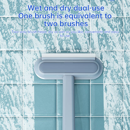 3-in-1 Tierhaar-Entferner Bürste – mit langem Griff  Praktisches Reinigungswerkzeug für Fenster, Textilien & Tierhaare von Katze und Hund