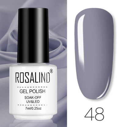 ROSALIND Gel Polish Set – Semi-Permanent UV/LED Gel Nagellack + Top Coat (Soak Off) | Maniküre & Nail Art