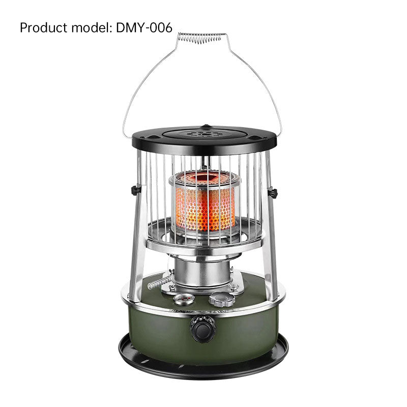 Tragbarer Petroleum-/Diesel-Heizofen für Outdoor & Camping – höhenverstellbar – ideal für Eisangeln & Haushalt