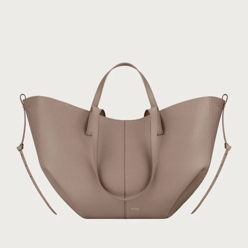 Leder-Beuteltasche / Bucket Bag – Handtasche