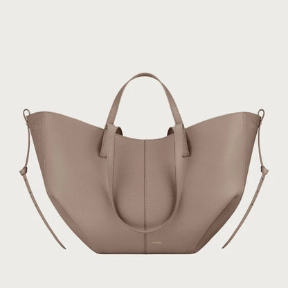 Leder-Beuteltasche / Bucket Bag – Handtasche