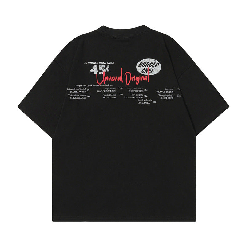 Camping-T-Shirt mit Print – locker geschnitten – Unisex (Damen & Herren)